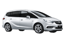 Car Hire Potters Bar - Vauxhall Zafira 7-Seater - Minibus hire Potters bar